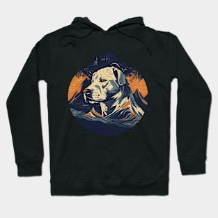 Abstract dog Hoodie